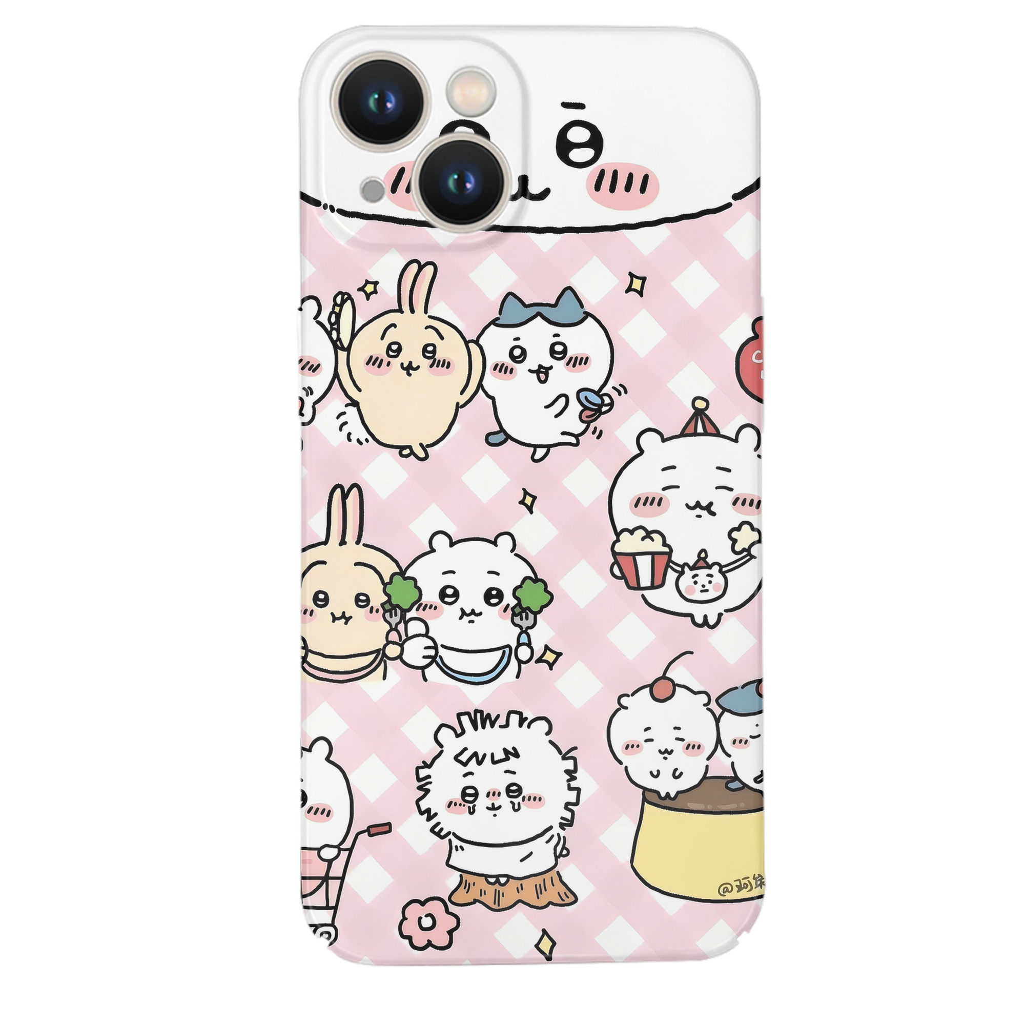 （画像用） ちいかわ Chii-kawa 【iPhone 14シリーズ対応】ハードケース